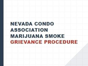 Hoa Marijuana Smoke Complaint Process in Nevada