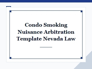 Nevada Condo Smoking Arbitration Guide